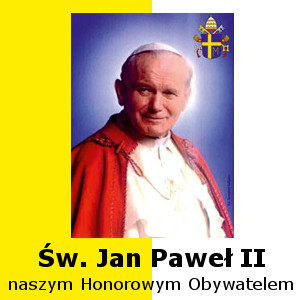 Jan Paweł II, portret - Jan Paweł II honorowym obywatelem Zakrzewa