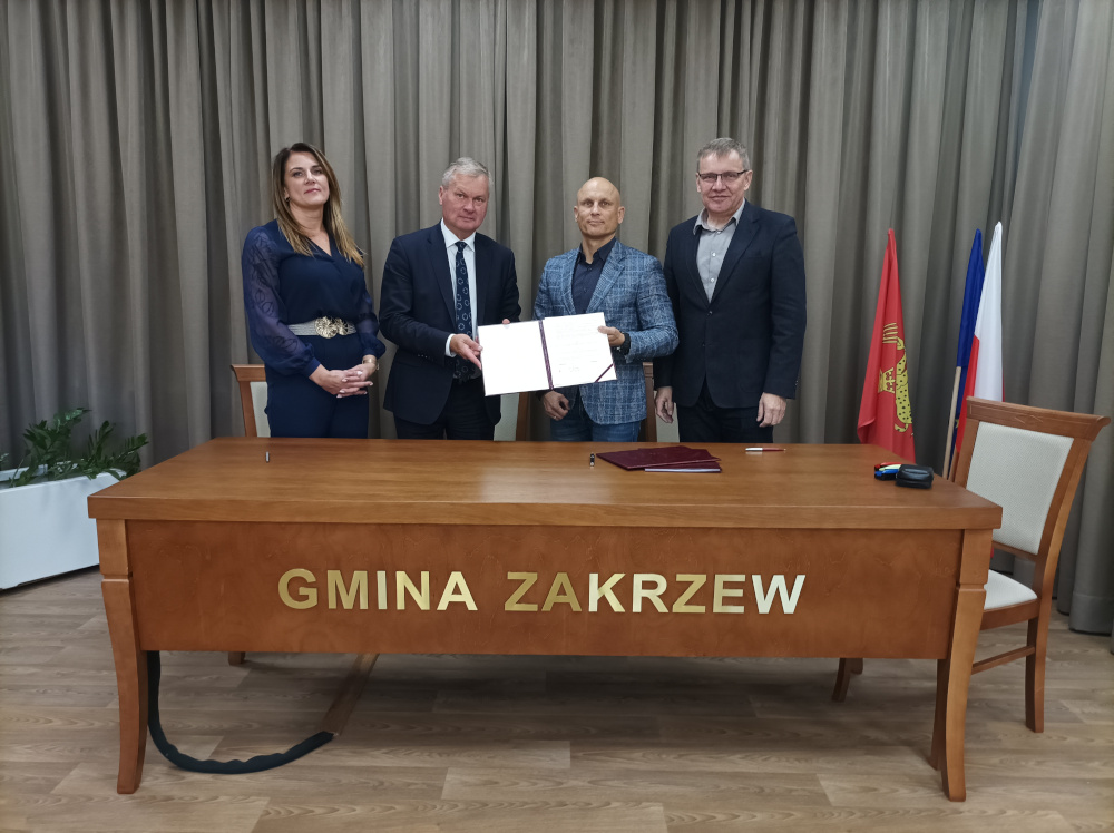 Podpisanie umowy z przedstawicielami Budromost-Starachowice